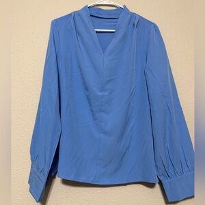 SHEIN Classic Blue Blouse